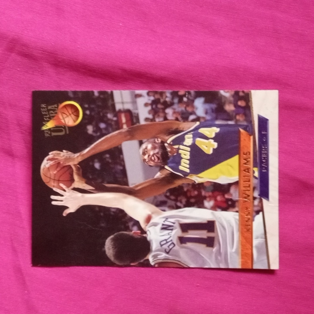 1994 Fleer Ultra Kenny Williams #263 Basket ball Card